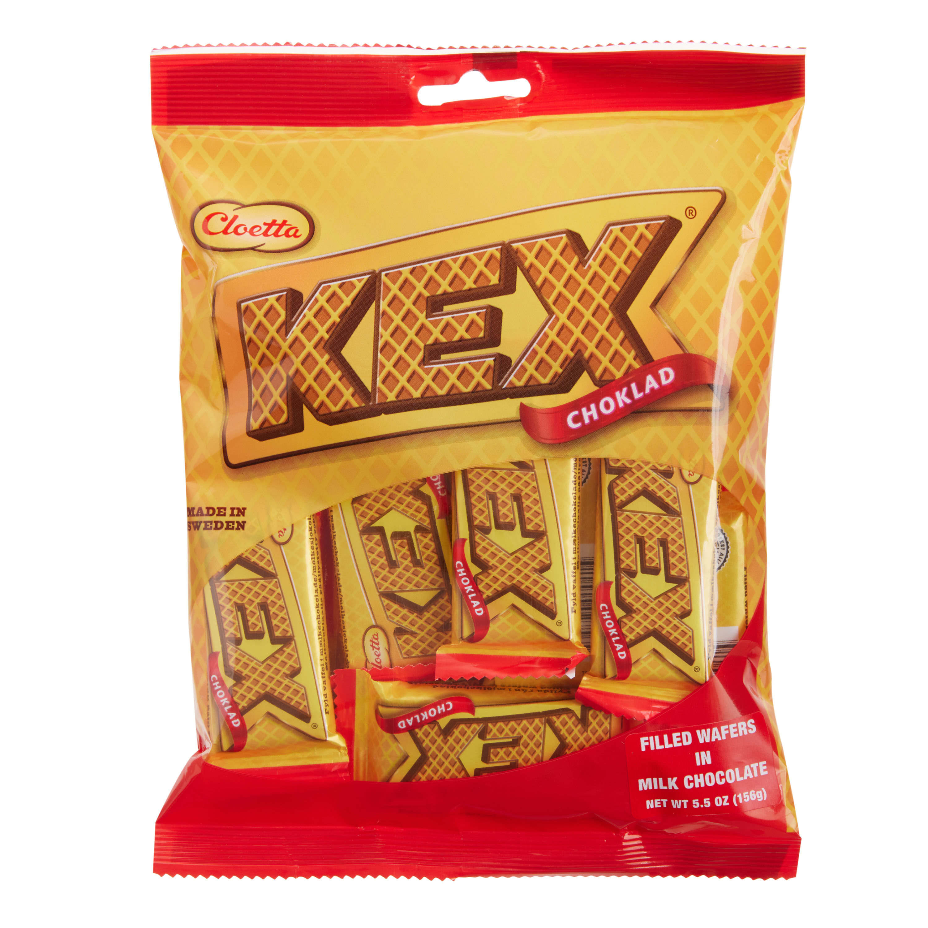 Cloetta Kex Milk Chocolate Wafer Mini Bars Bag image number 0