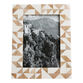 White Resin And Wood Frame Collection image number 1