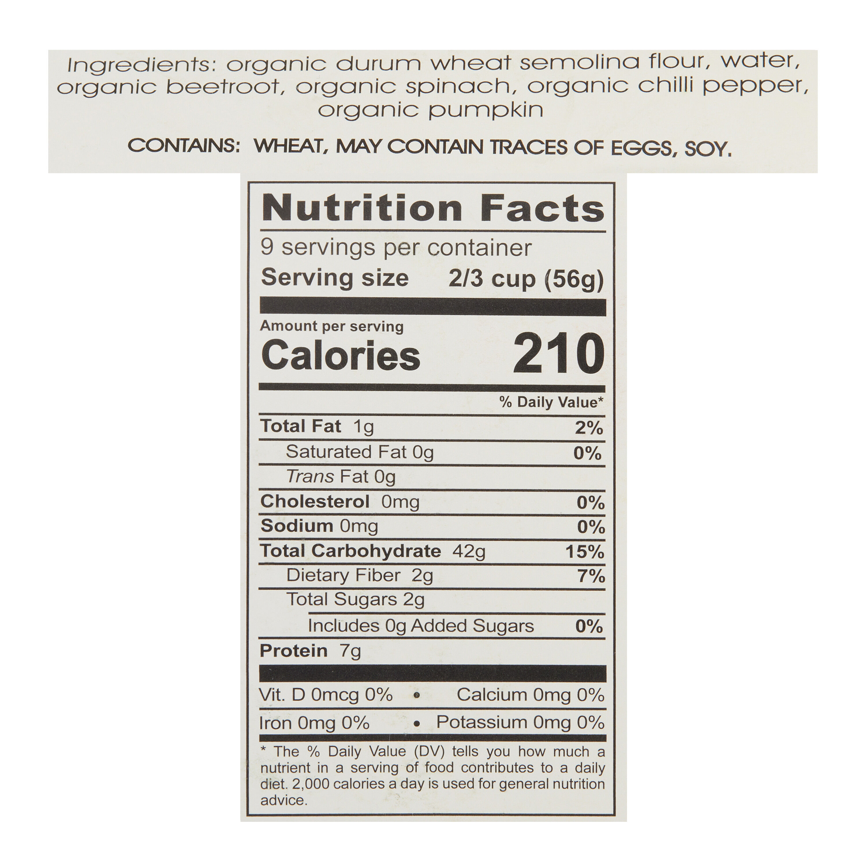 Livera Organic 5 Color Fischietti Pasta image number 1