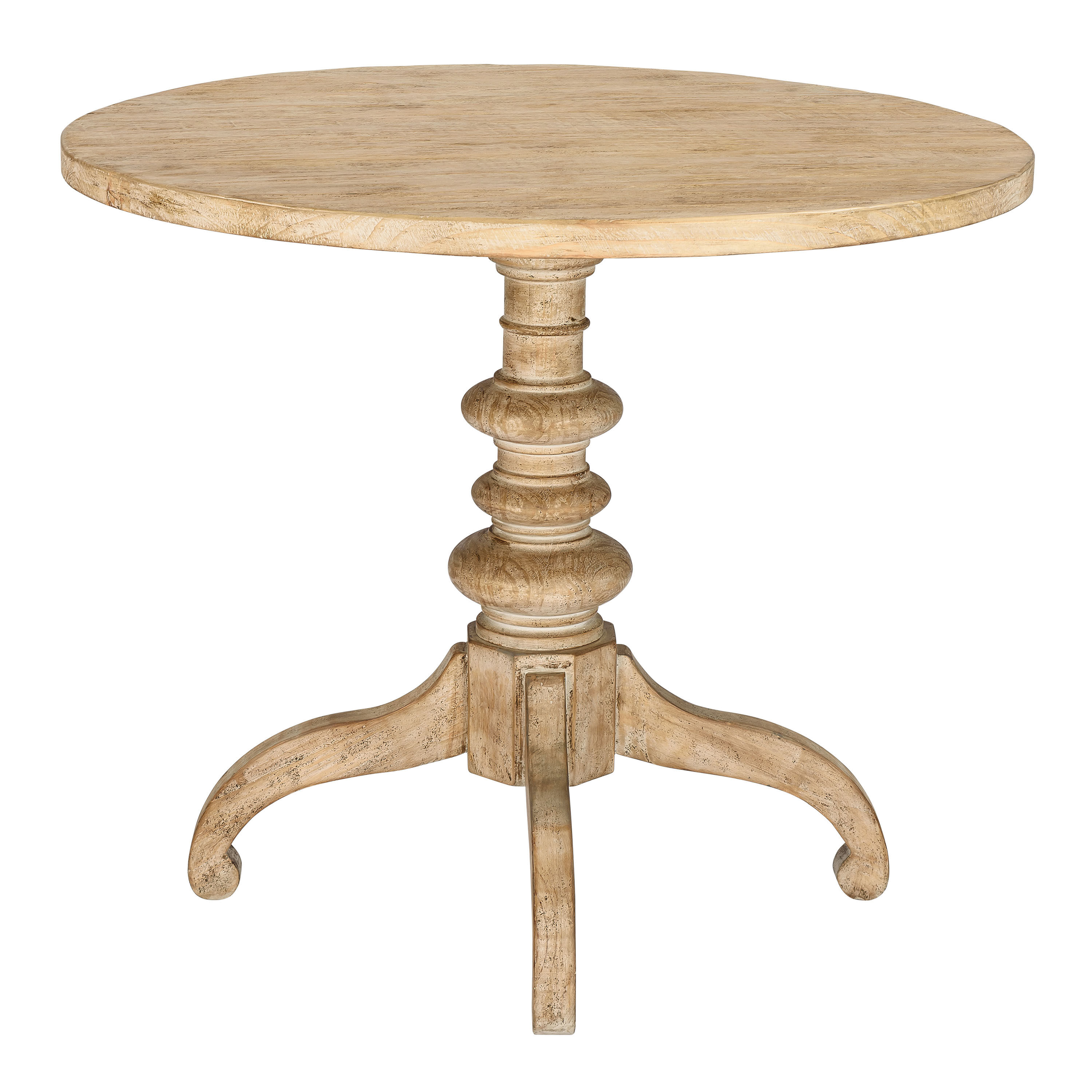 Large round counter height dining table top