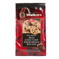 Walker's Mini Chocolate Chip Shortbread Rounds