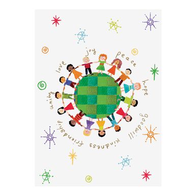 Global Kids Boxed Holiday Cards 15 Count Global Kids Boxed Holiday Cards 15 Count