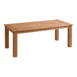 Calero Natural Teak Outdoor Dining Table