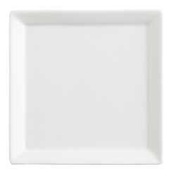Square White Porcelain Tasting Plate Set Of 6