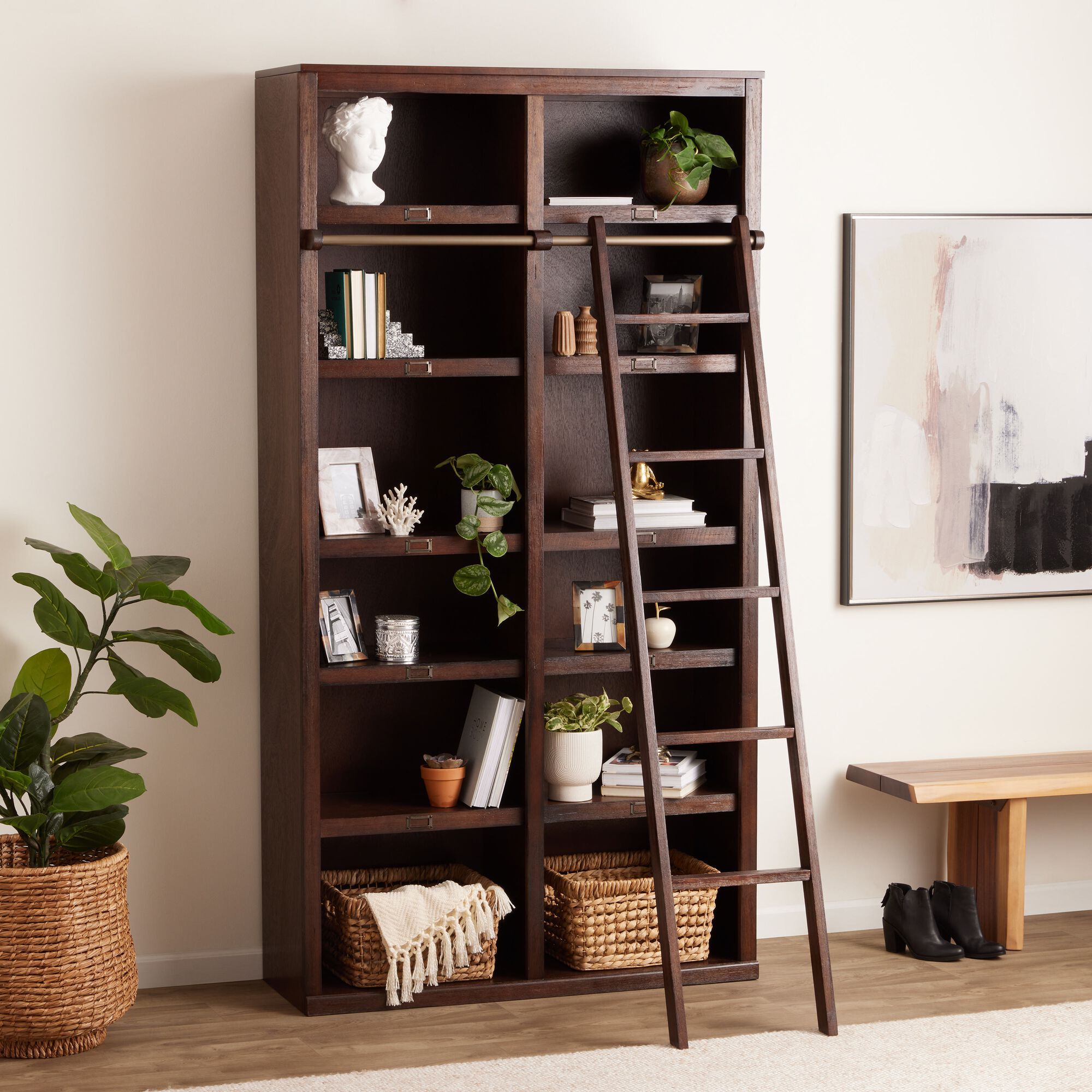 World new arrivals market bookshelf