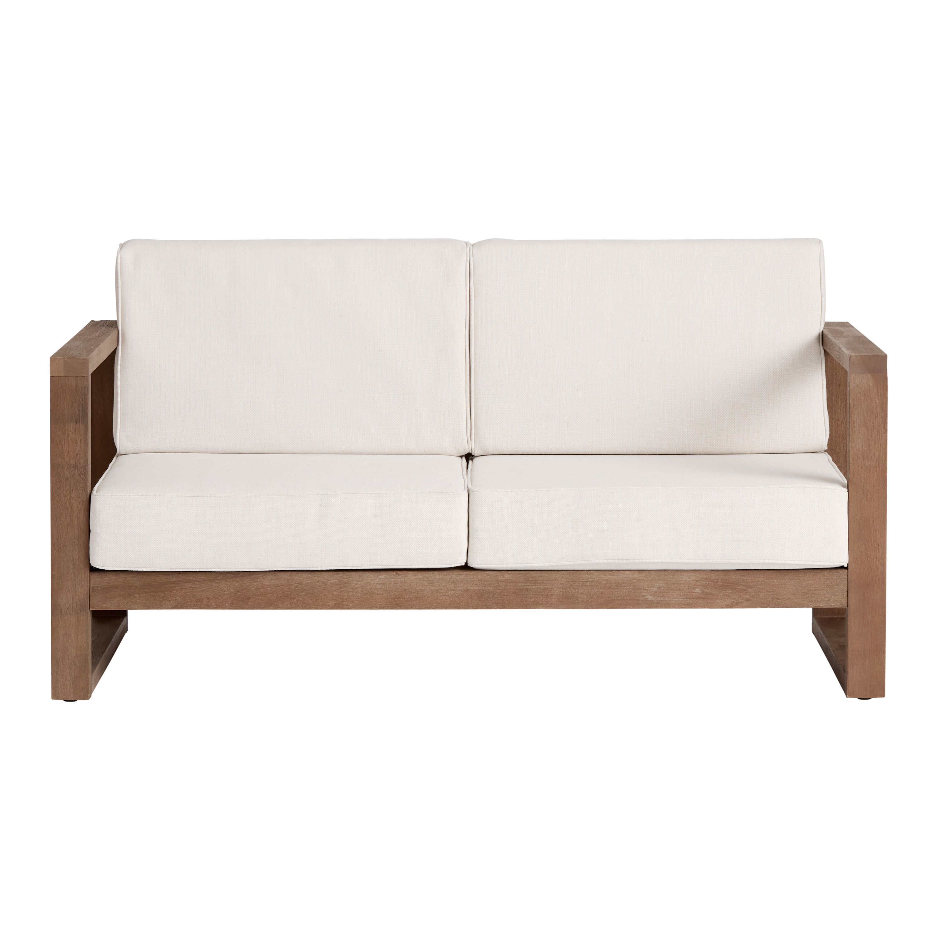 Graywashed acacia marciana outdoor occasional discount bench