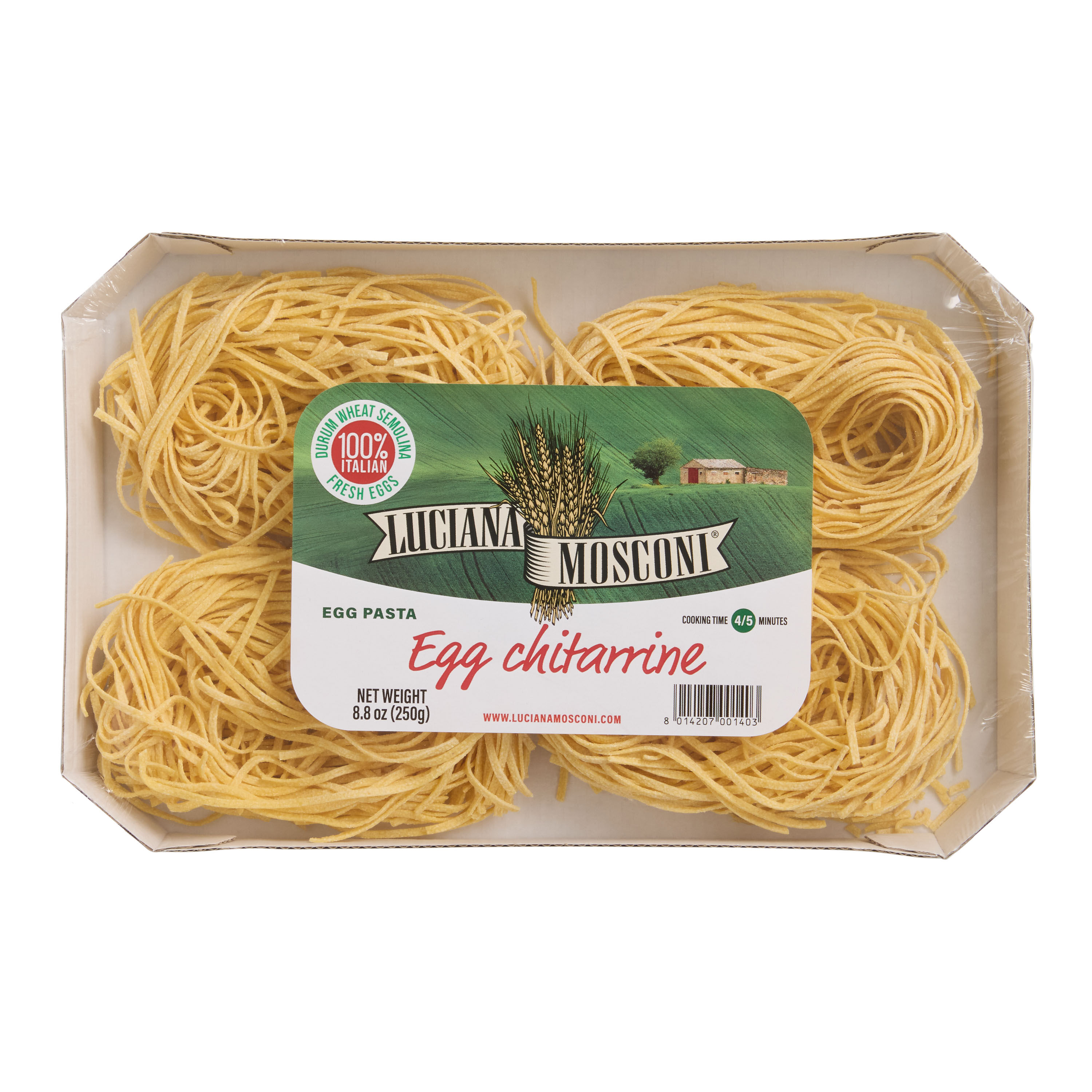 Luciana Mosconi Egg Chitarrine Pasta