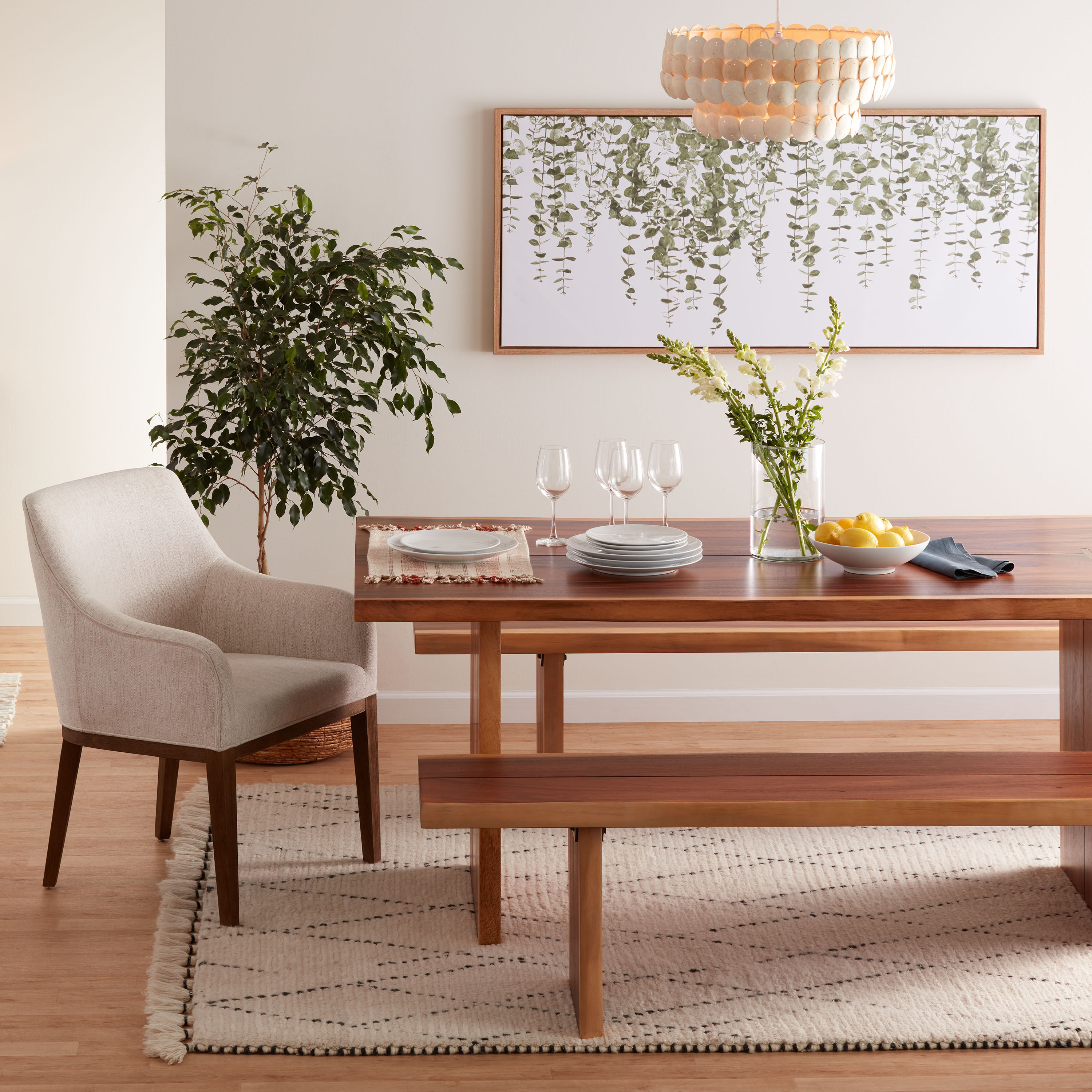 Live edge dining shop table world market
