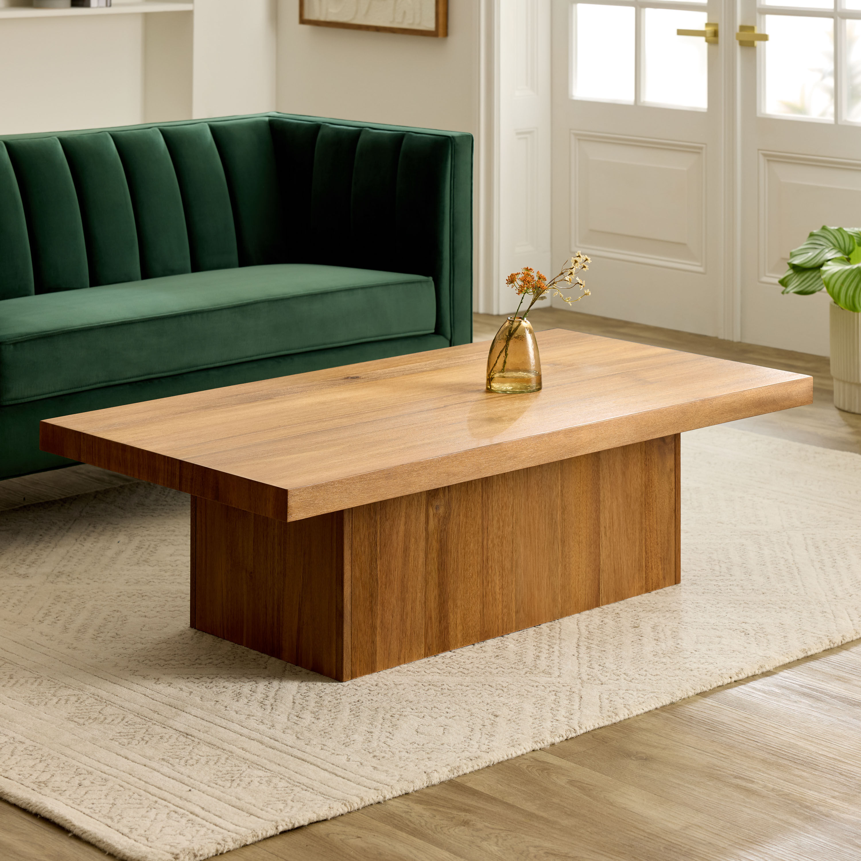 Pascal Acacia Wood Coffee Table - World Market