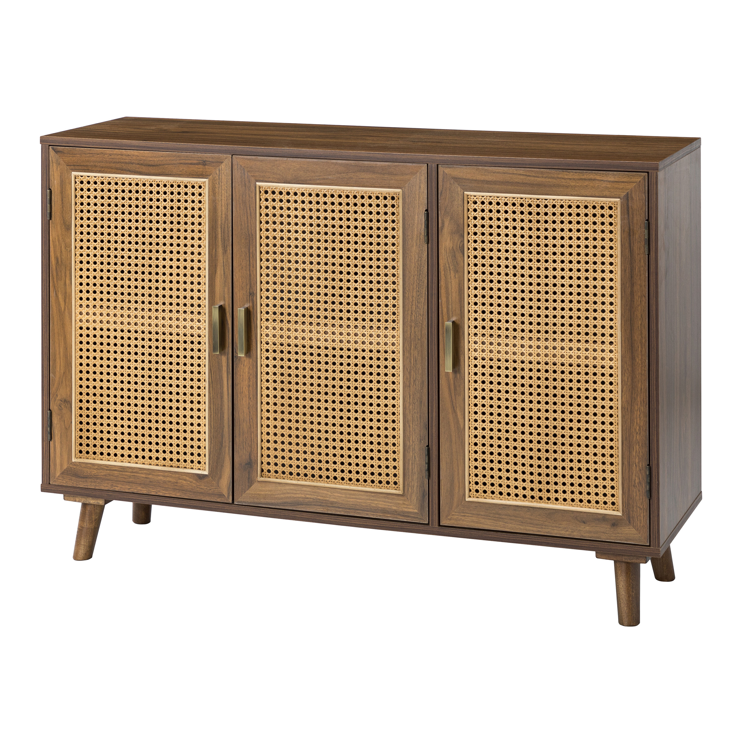 Cane wood cabinet sale