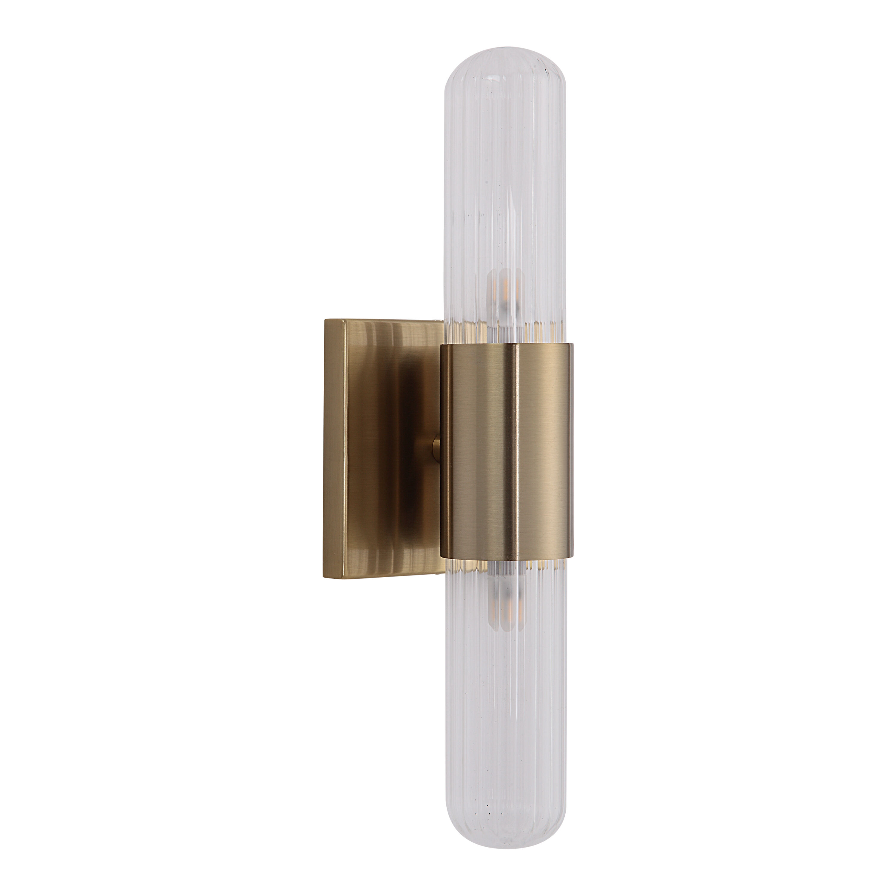 Ribbed sconce hotsell