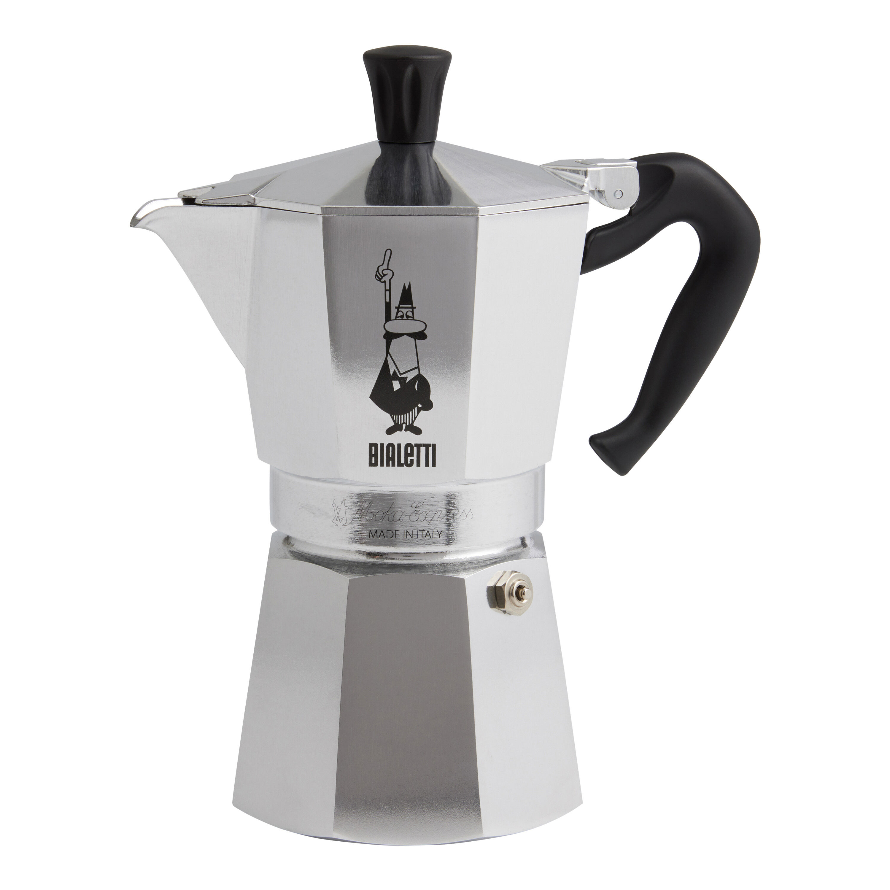 Bialetti Moka Express 6 Cup Stovetop Espresso Maker World Market