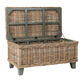 Goring Natural Rattan and Wood Coffee Table with Storage image number 4