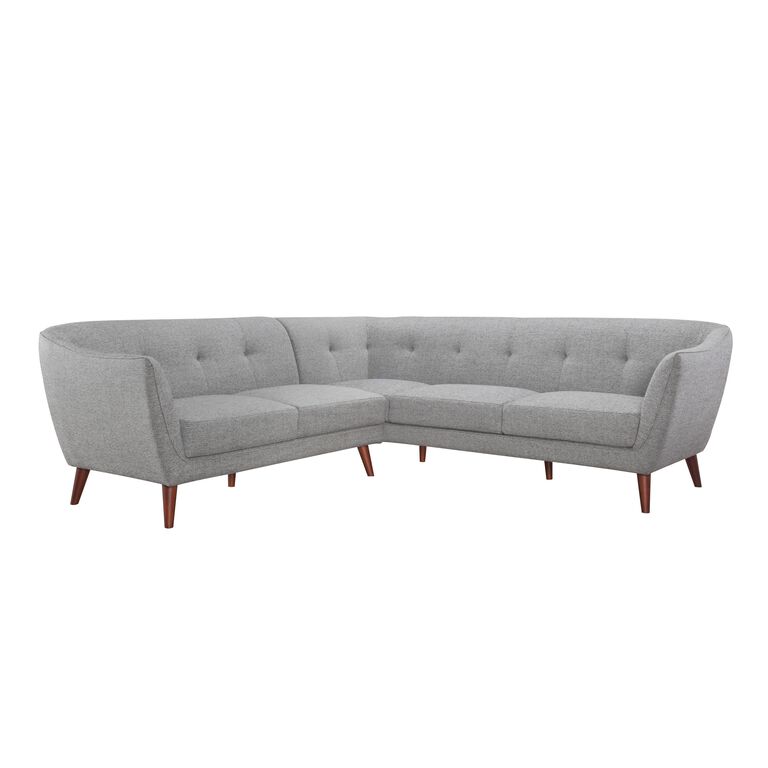 Nelson Mid Century 2 Piece Sectional