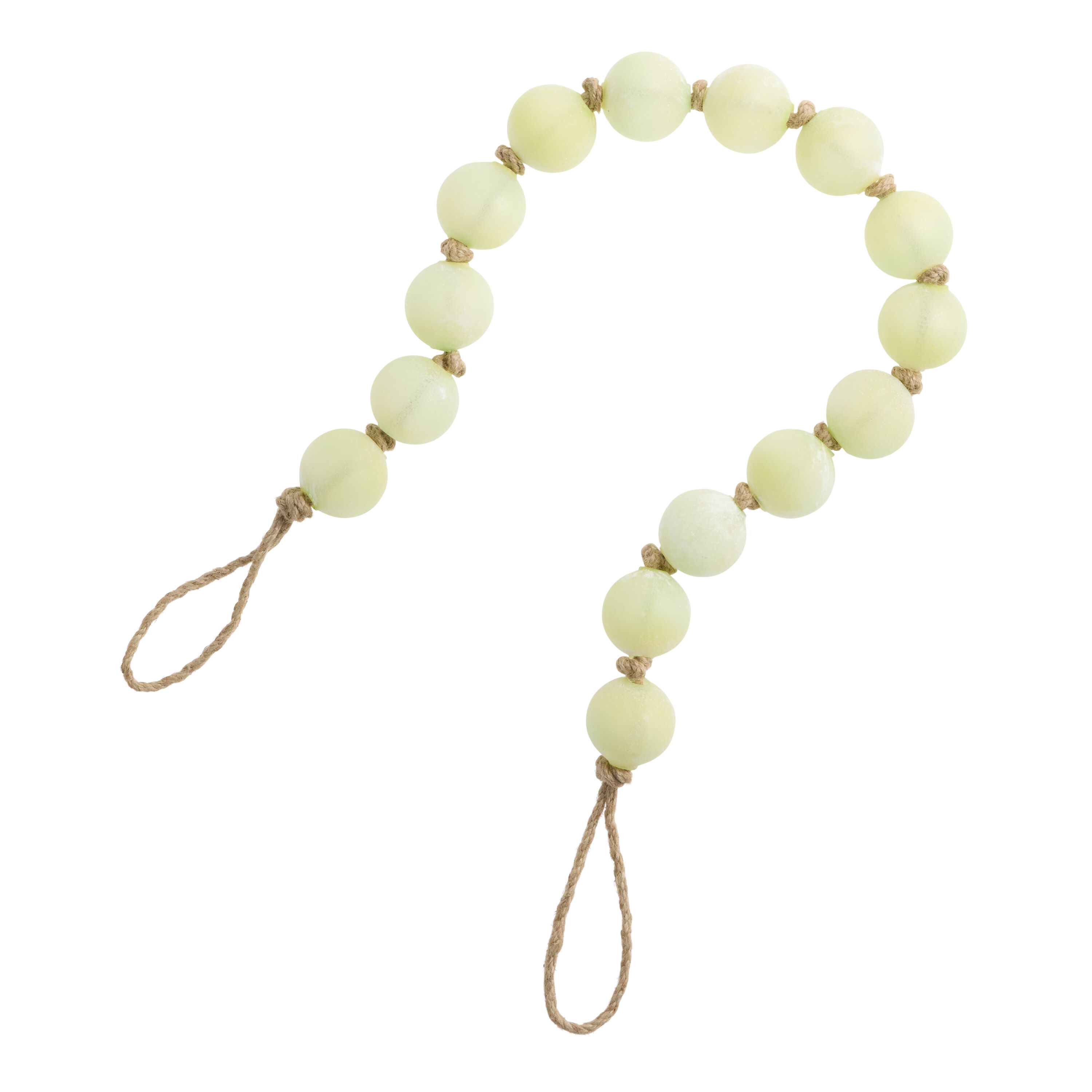 Large Glass Bead Garland Decor