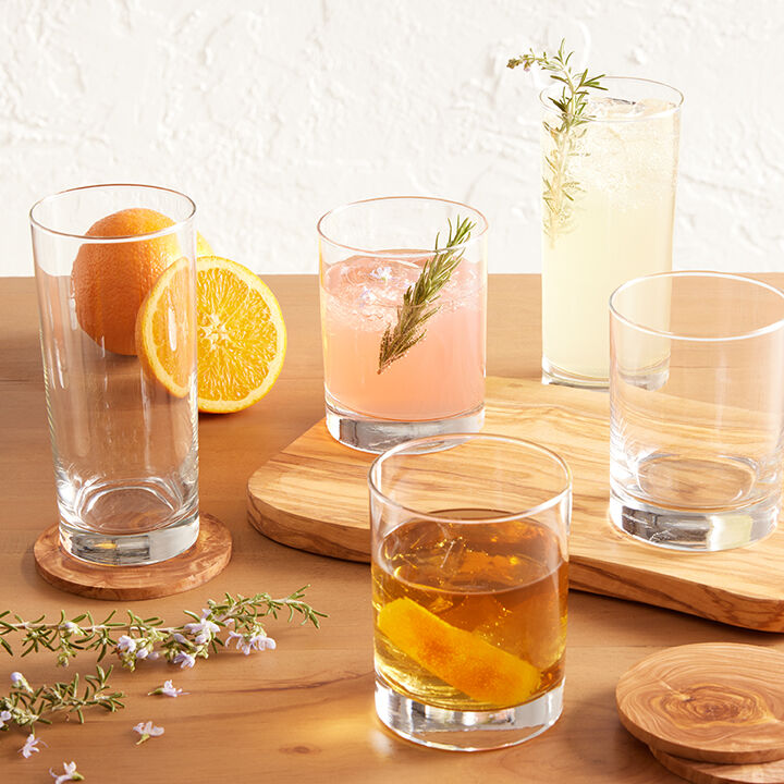 Highball top glass set