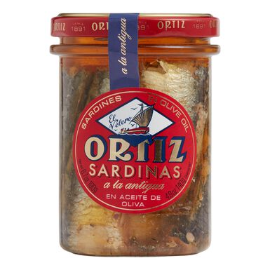 Ortiz Old Style Sardines in Olive Oil Jar Ortiz Old Style Sardines in Olive Oil Jar