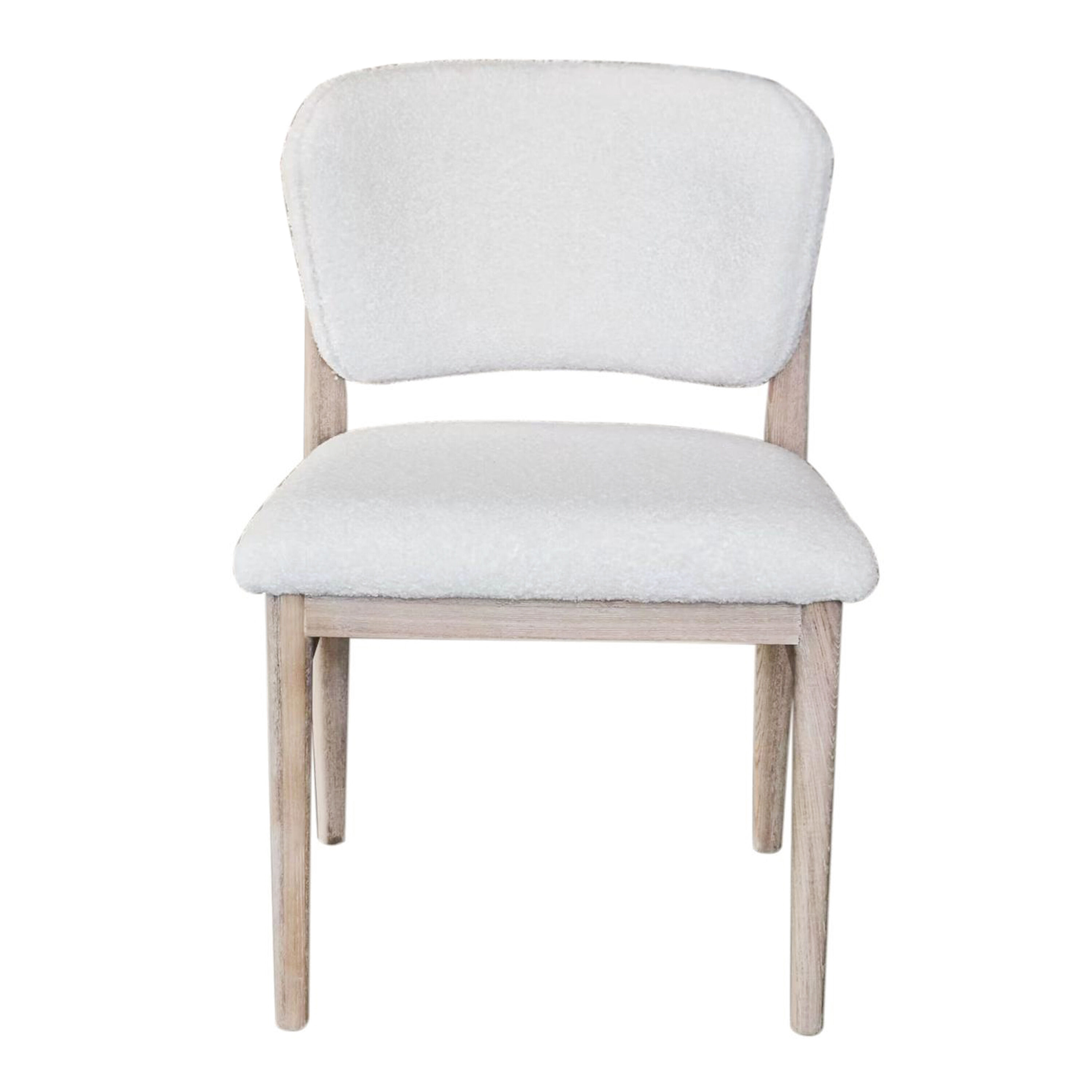 Dovehouse Boucle Upholstered Dining Chair 2 Piece Set image number 1