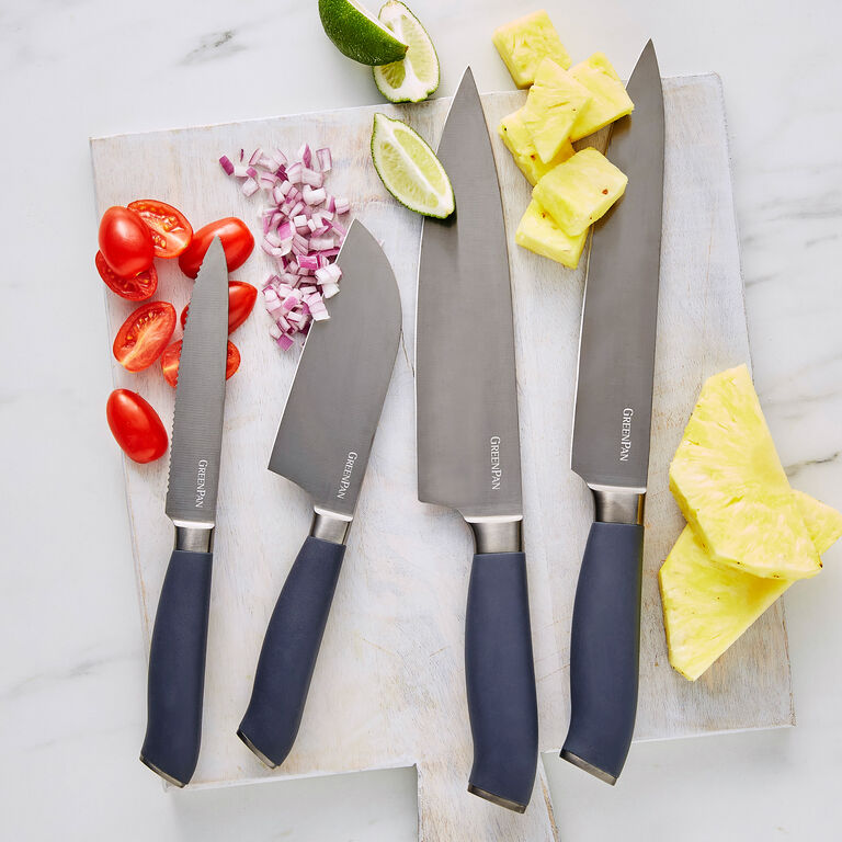 GreenPan Titanium Cutlery Ultimate 16 Piece Knife Block Set by World Market