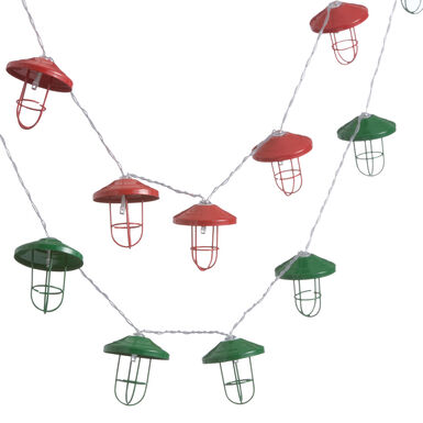 Metal Camping Lantern LED Battery Operated String Lights Set of 2 Metal Camping Lantern LED Battery Operated String Lights Set of 2