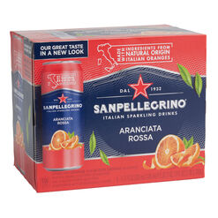 Sanpellegrino Aranciata Rossa Sparkling Drink 6 Pack