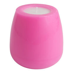 Sculpted All Wax Unscented Candle