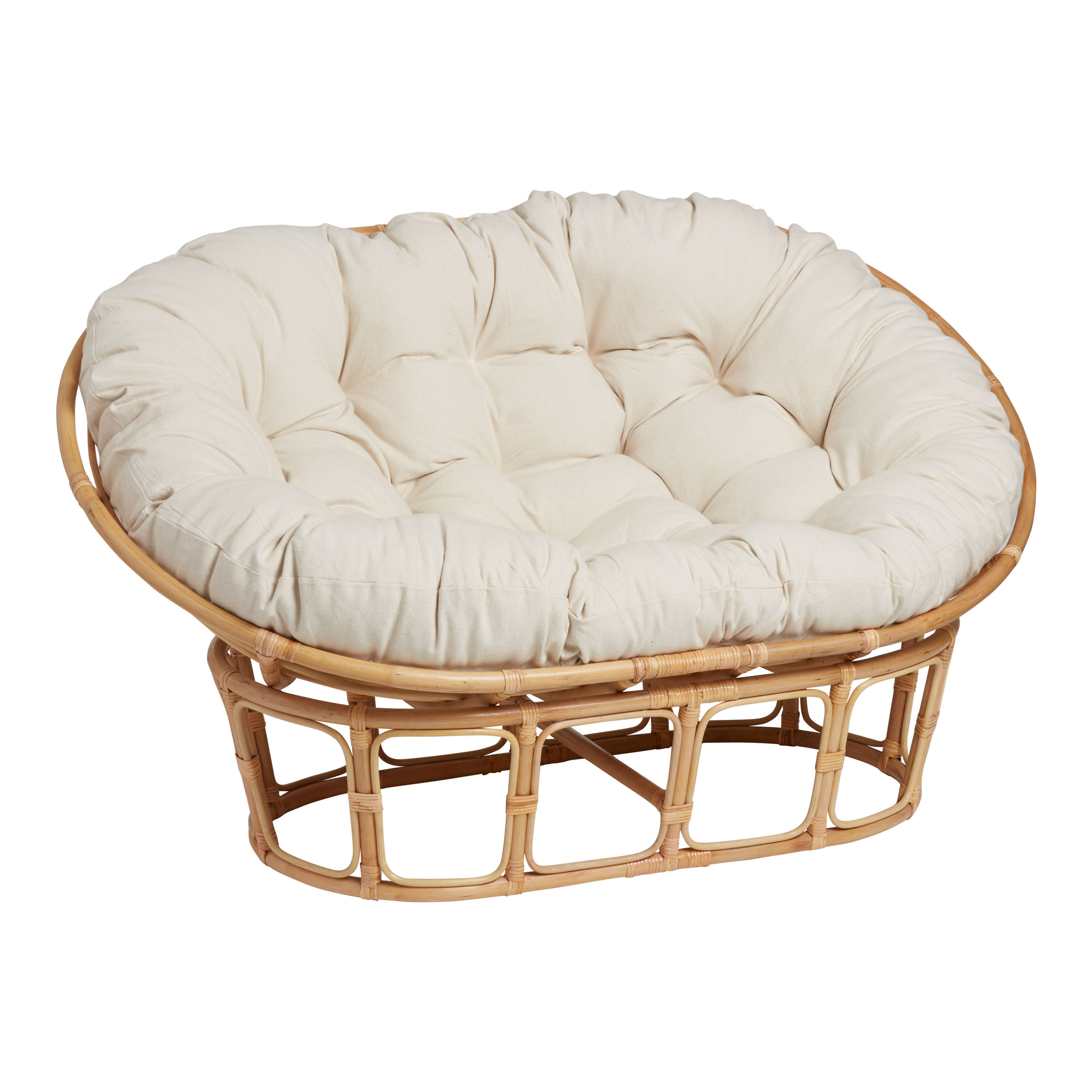 Outdoor double papasan chair store