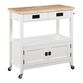 Wood Granby Rolling Kitchen Cart image number 0