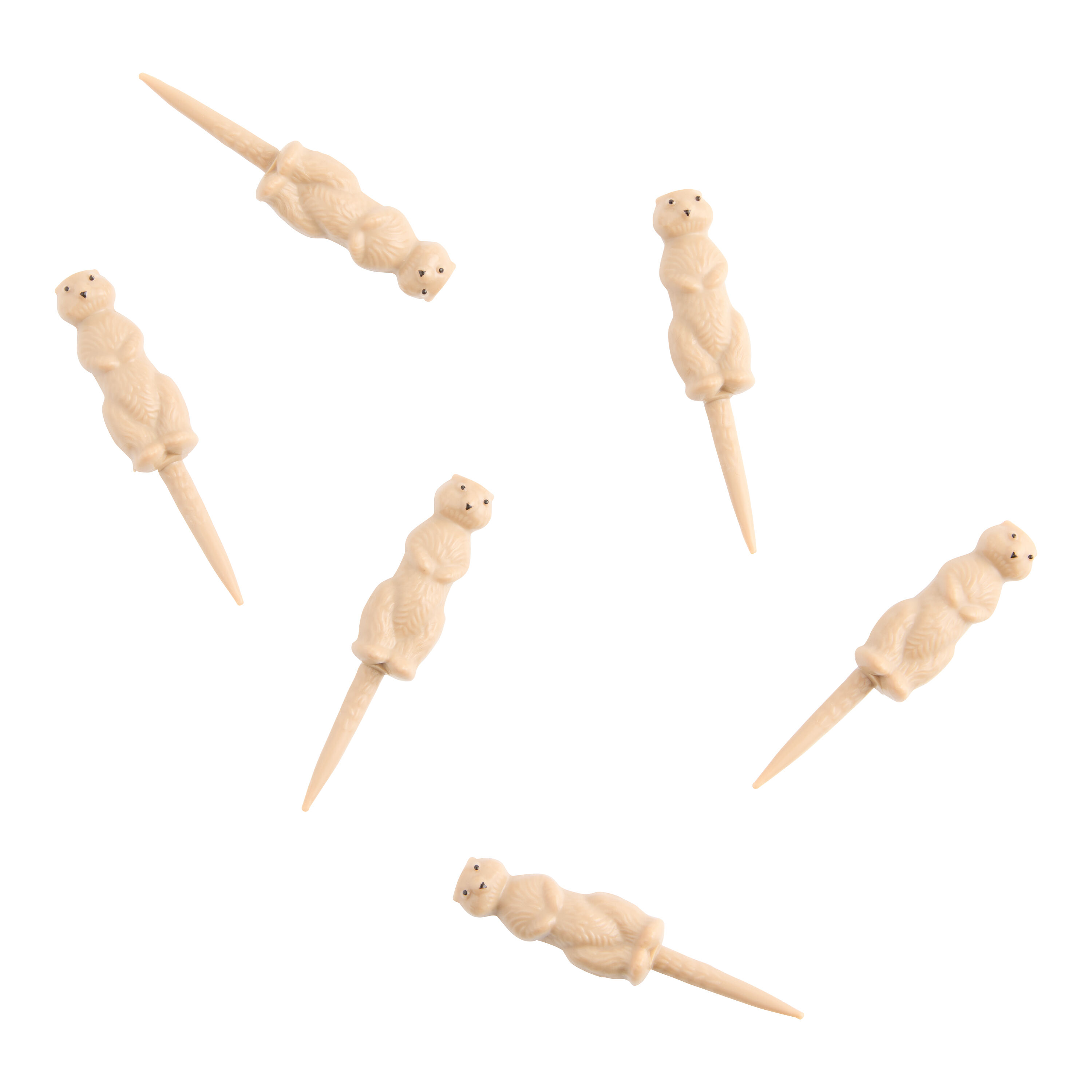 Kikkerland Gopher the Caddie Golf Tees 6 Count image number 1