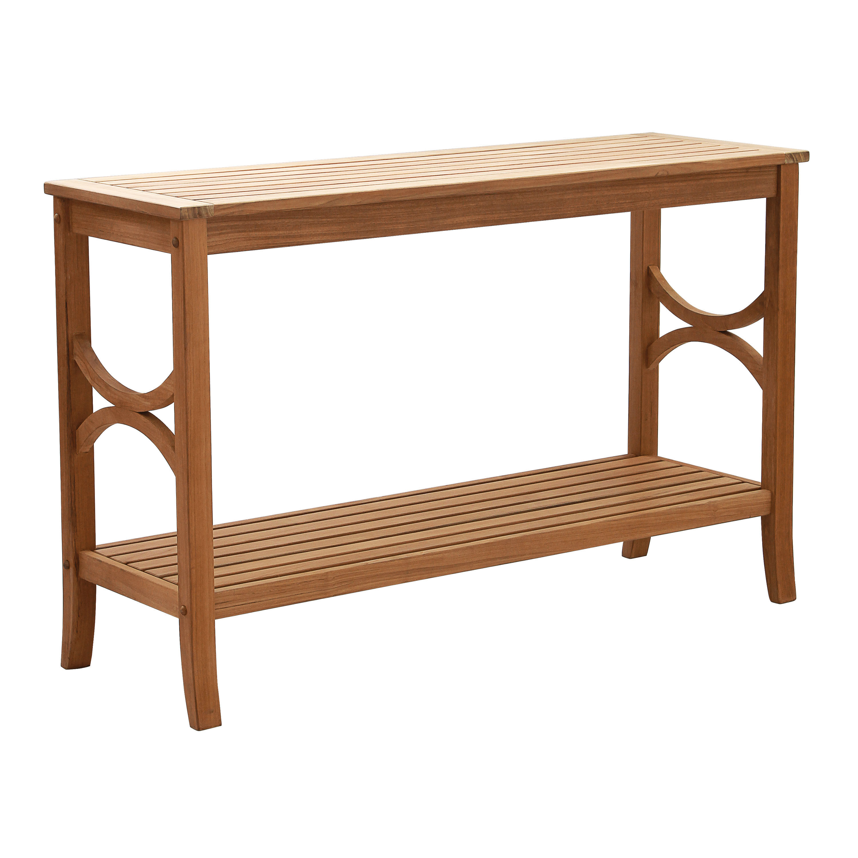 Outdoor console hotsell table with stools