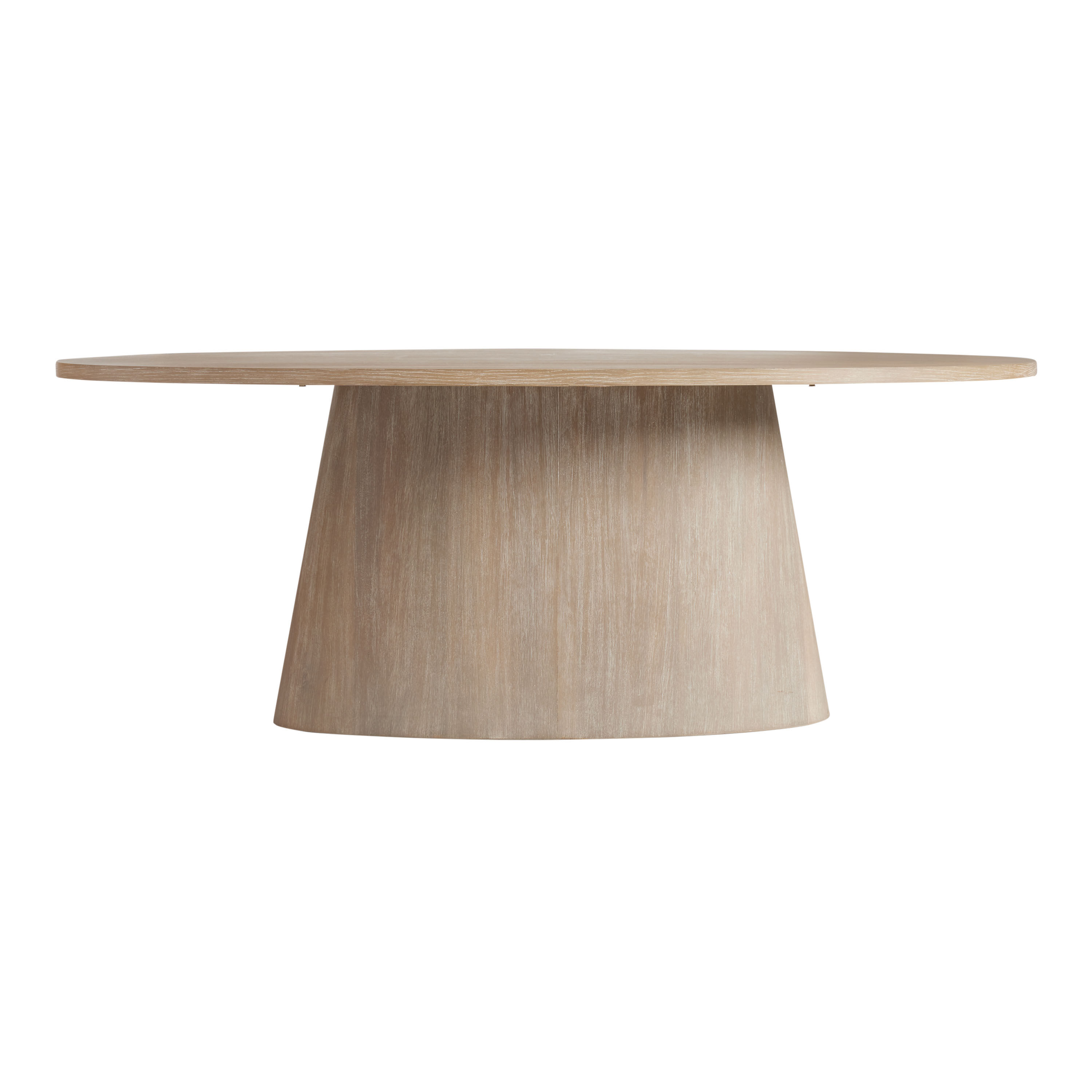 Cleary oval pedestal dining table hot sale