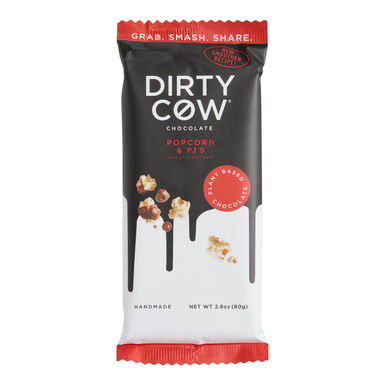 Dirty Cow Sweet Popcorn and Vegan Chocolate Bar Dirty Cow Sweet Popcorn and Vegan Chocolate Bar