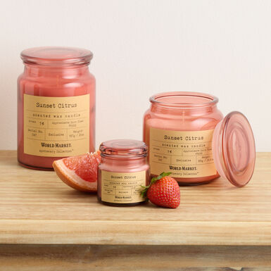 Apothecary Sunset Citrus Scented Candle Apothecary Sunset Citrus Scented Candle