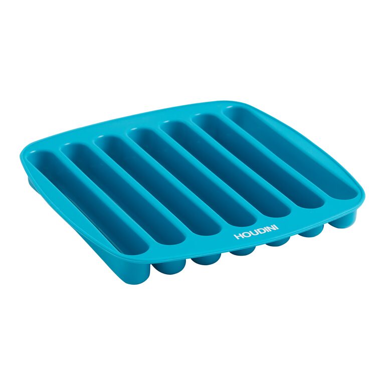 8 Cell Ice Cube Trays Silicone, Flexible and Easy Release Large