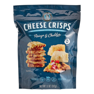 Large Macy's Asiago And Cheddar Cheese Crisps Large Macy's Asiago And Cheddar Cheese Crisps