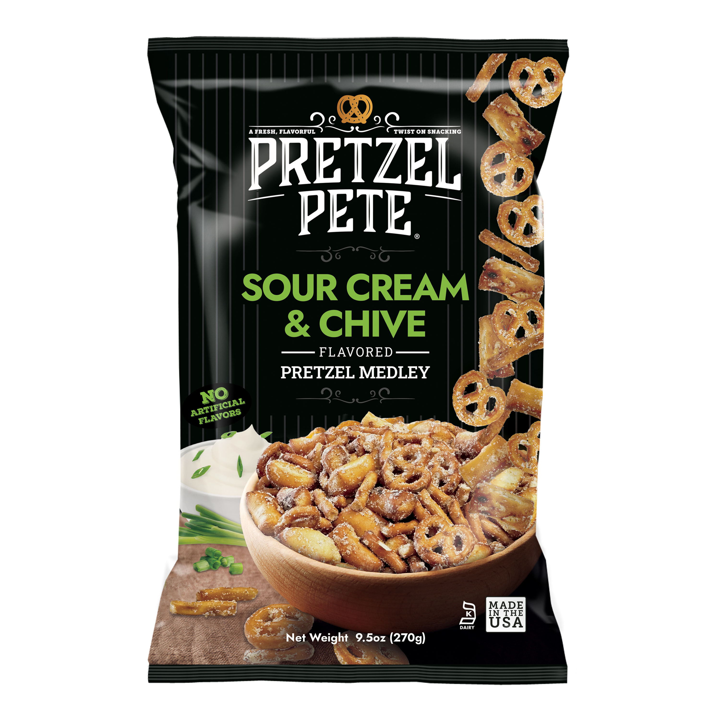 Pretzel Pete Sour Cream and Chive Pretzel Medley image number 0