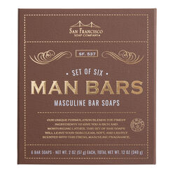 SF Soap Co. Man Bar Soap Gift Set 6 Pack