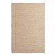 Natural Woven Jute and Cotton Reversible Area Rug image number 0