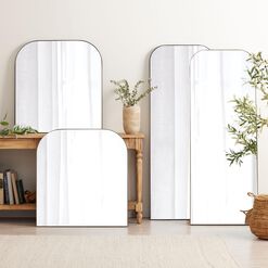 Mira Arched Metal Mirror Collection