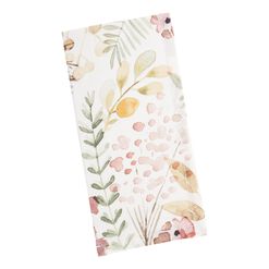 Green and Pink Fall Field Napkins Set of 4