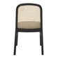 Ansil Ash Wood And Cane Upholstered Dining Chair 2 Piece Set image number 3