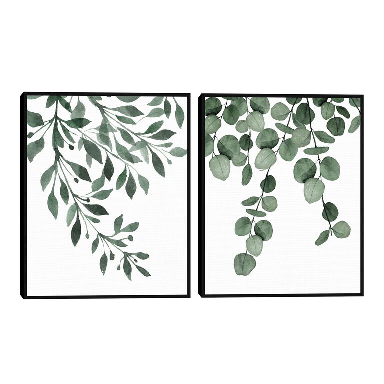 Botanical Sage I & II By Gigi Conrad Framed Wall Art 2 Piece image number 1
