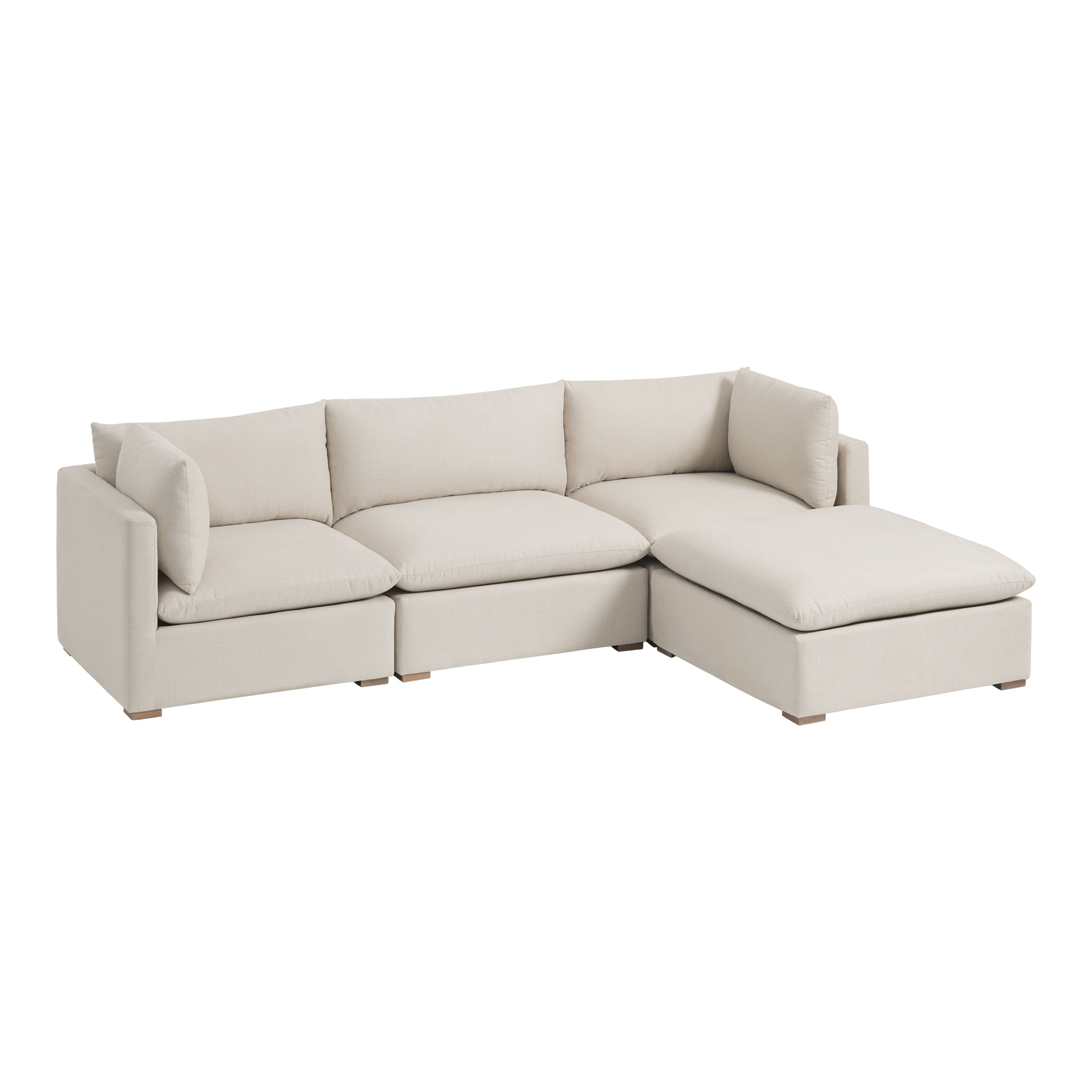 Pillow top sectional couch outlet