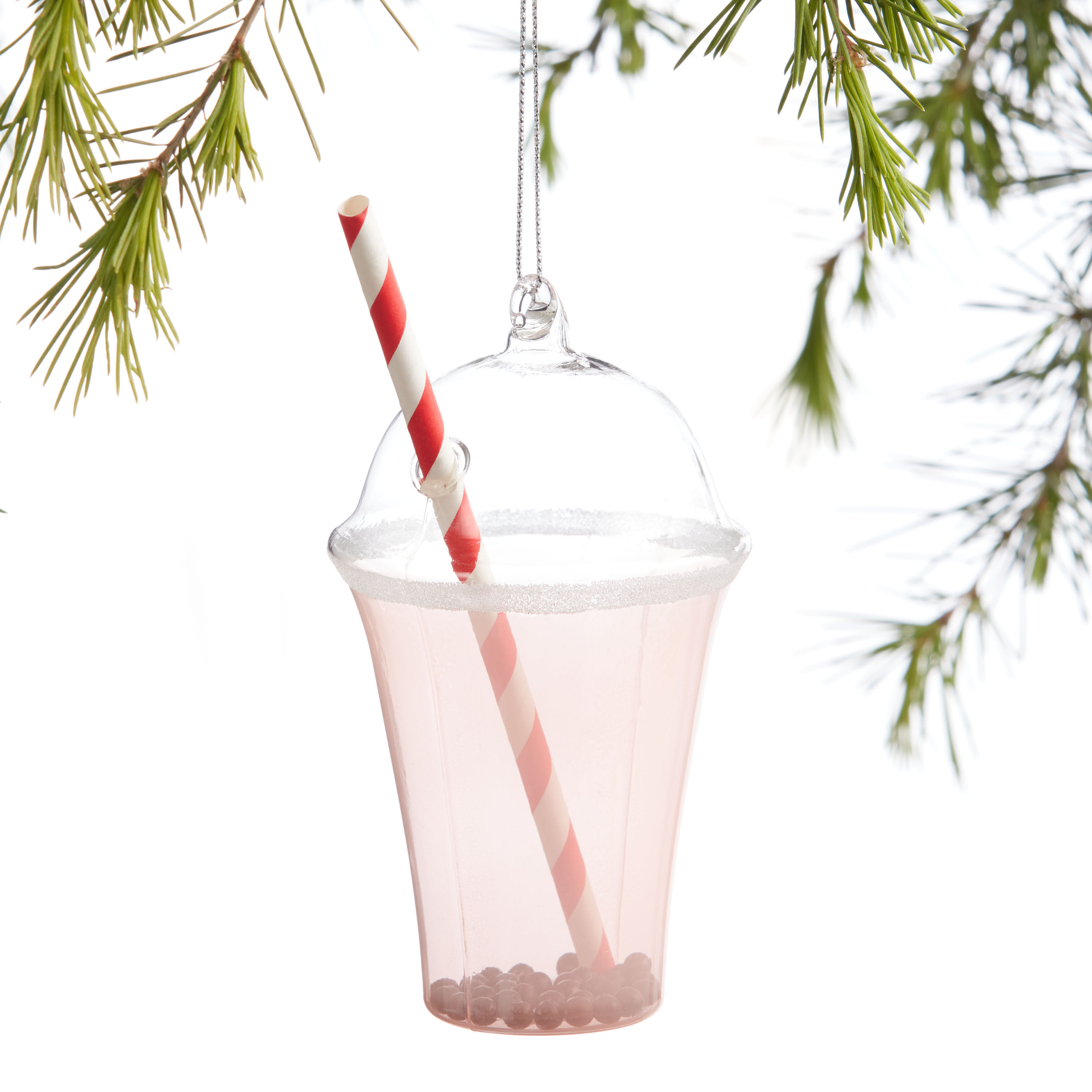 Glass Boba Ornament image number 0