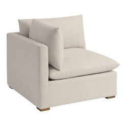 Weston Sand Pillow Top Modular Sectional Corner End Chair