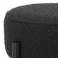 Barlow Metal and Boucle Backless Upholstered Counter Stool image number 3