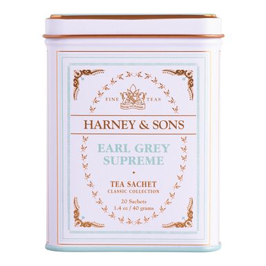 Harney & Sons Earl Grey Supreme Tea Sachets 20 Count Harney & Sons Earl Grey Supreme Tea Sachets 20 Count