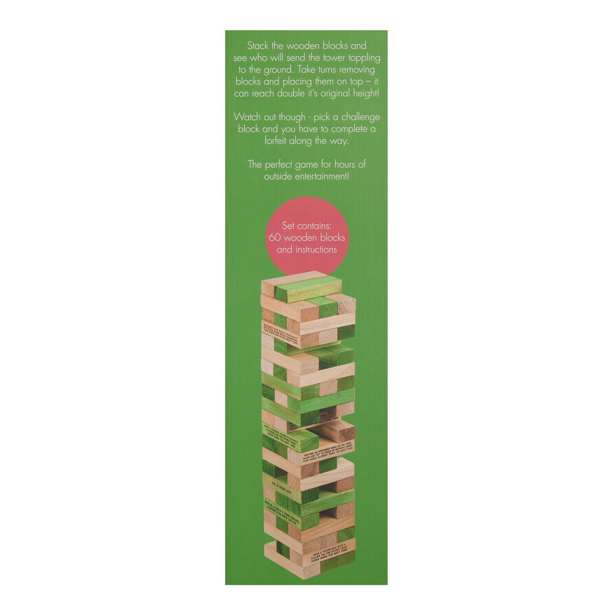 Great Outdoor Games Giant Tumble Tower image number 2