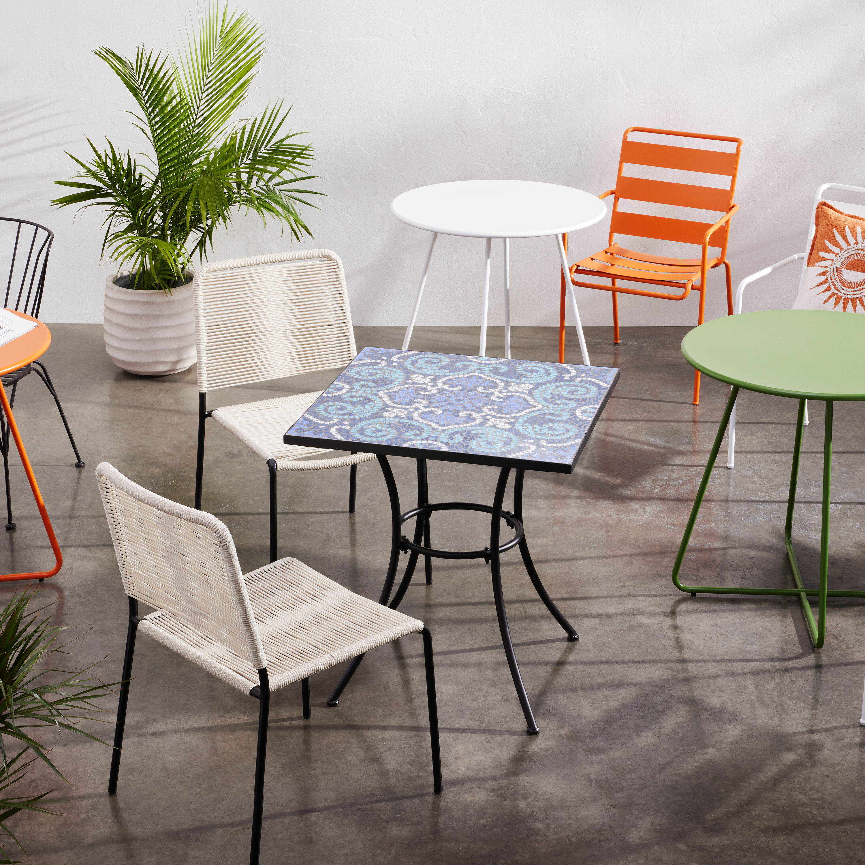 World market mosaic table sale
