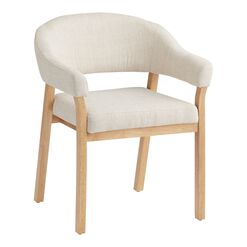 Dyanna Porcelain Upholstered Dining Chair Set of 2